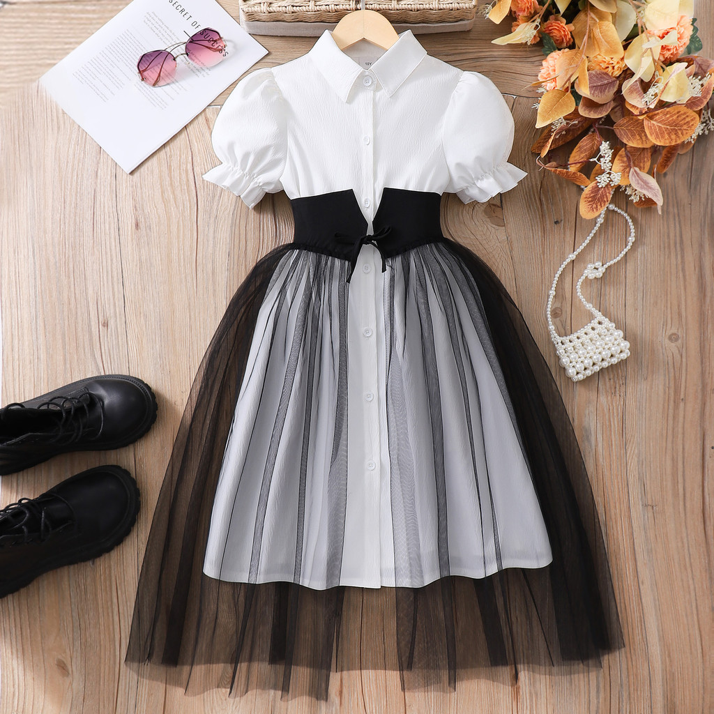 Summer Clothing Teen Girls - 8-12 jaar meisje jurk zomer zwart