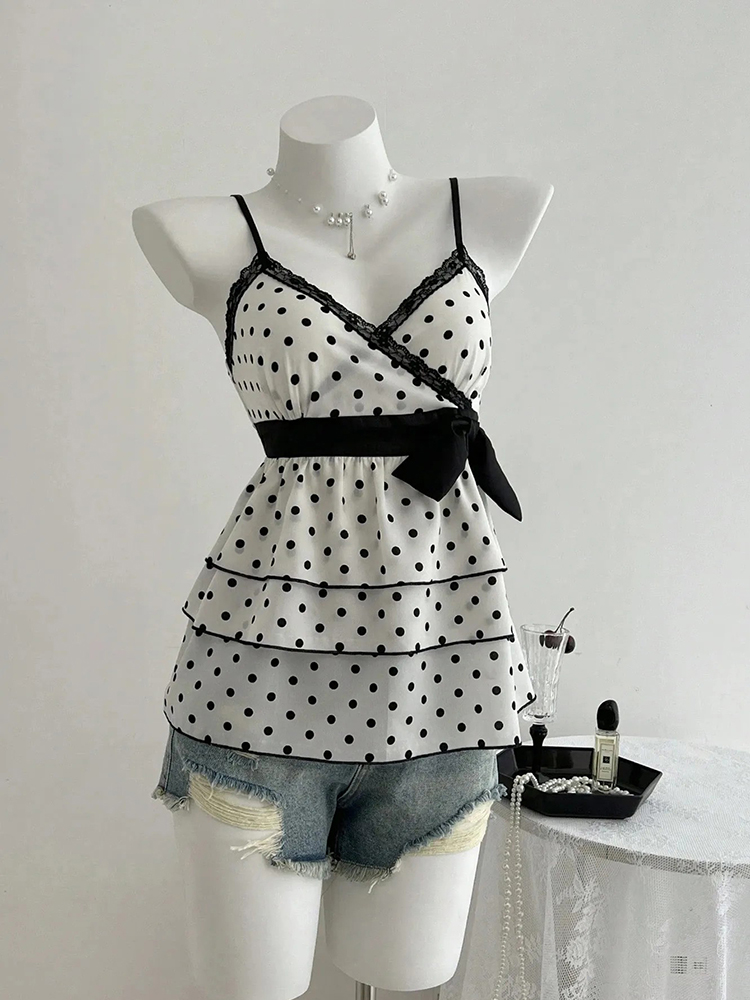 Summer Clothing For 60 Year Old Woman - Franse stijl retro kant patchwork kleurblokken