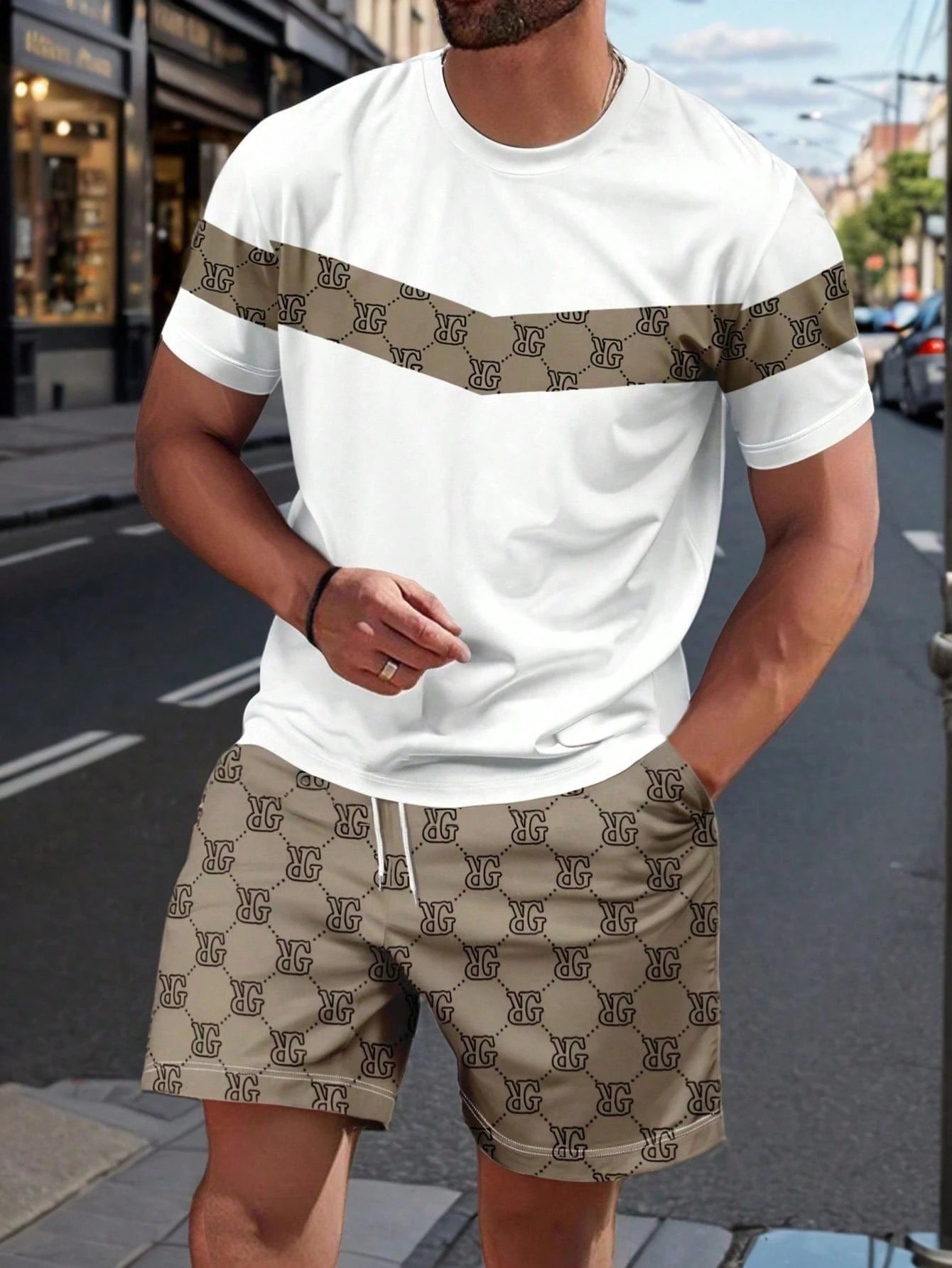 Summer Clothing Styles Men - Zomerpak voor heren 2026 met 3D-geprint