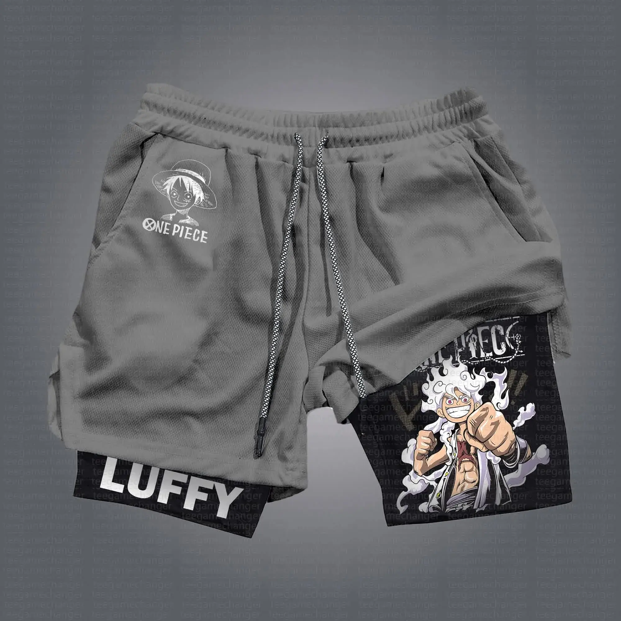 Summer Clothing Layering - 2025 Een Stuk Luffy Anime Heren