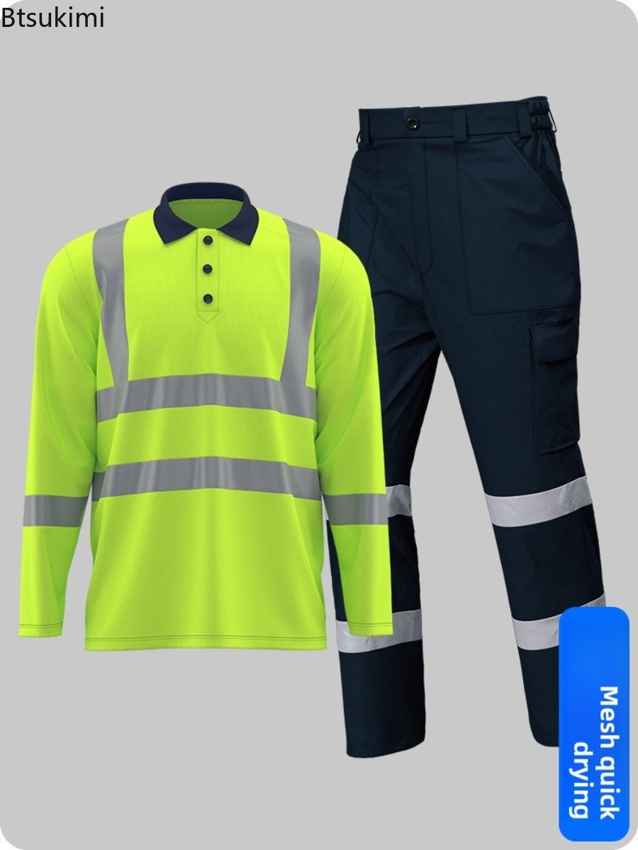 Summer Hi Vis Clothing - Hi Vis veiligheidskleding snel drogende poloshirt