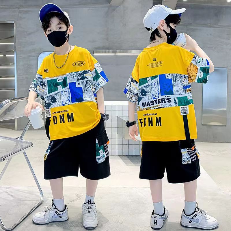 Summer Clothing Drawing For Kids - Tiener Jongens Kleding Set Zomer Nieuwe