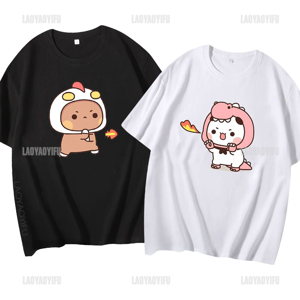 Summer Clothing For 60 Year Old Woman - Kawaii Bubu Dudu T-shirt voor Meisje