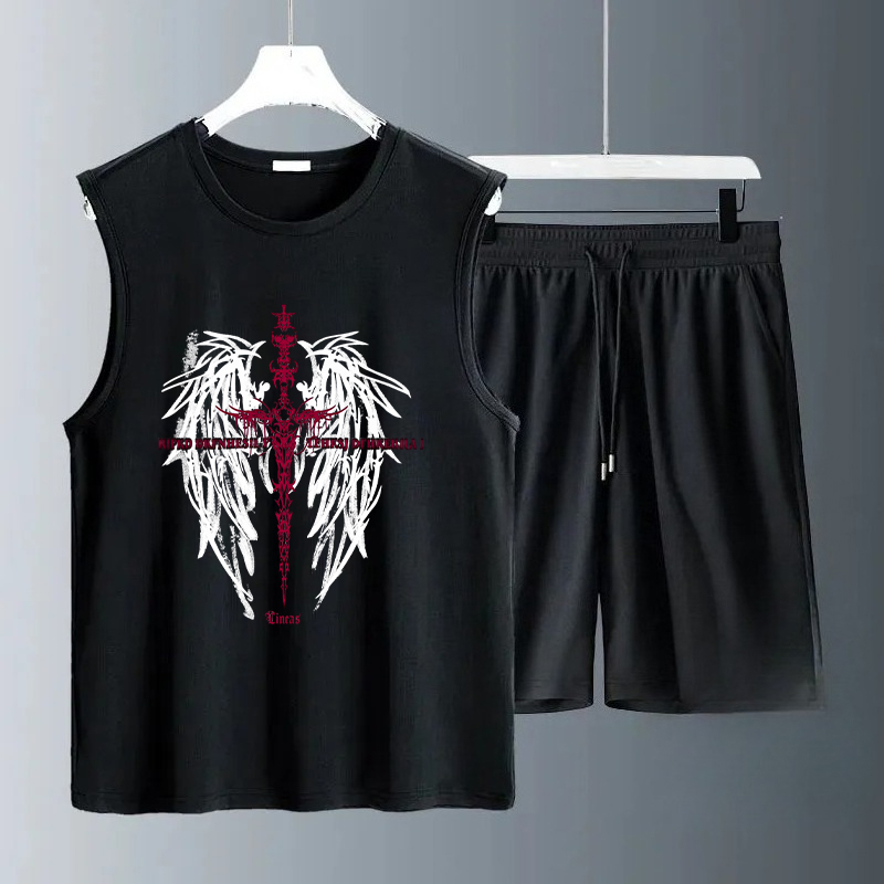 Summer Clothing Men - Herensets tanktops 2026 zomer snel drogende