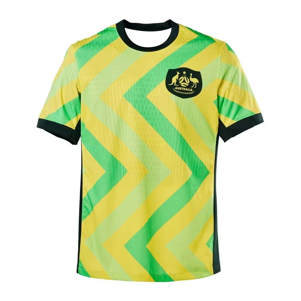 Summer Clothing Australia - 2025 Australië Thuis Uit Voetbalshirt Heren