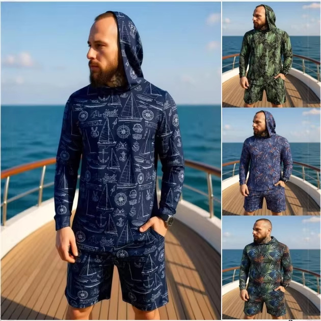 Summer Clothing Essentials - 2026 Nieuwe camouflageprint unisex tweedelige set