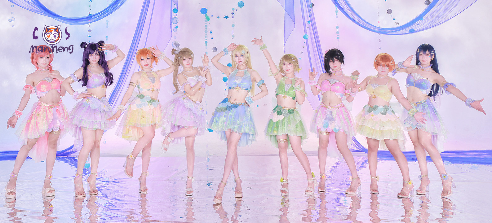 Summer Holiday Clothing Women - Anime LoveLive! Hanayo Koizumi zeemeermin cosplay