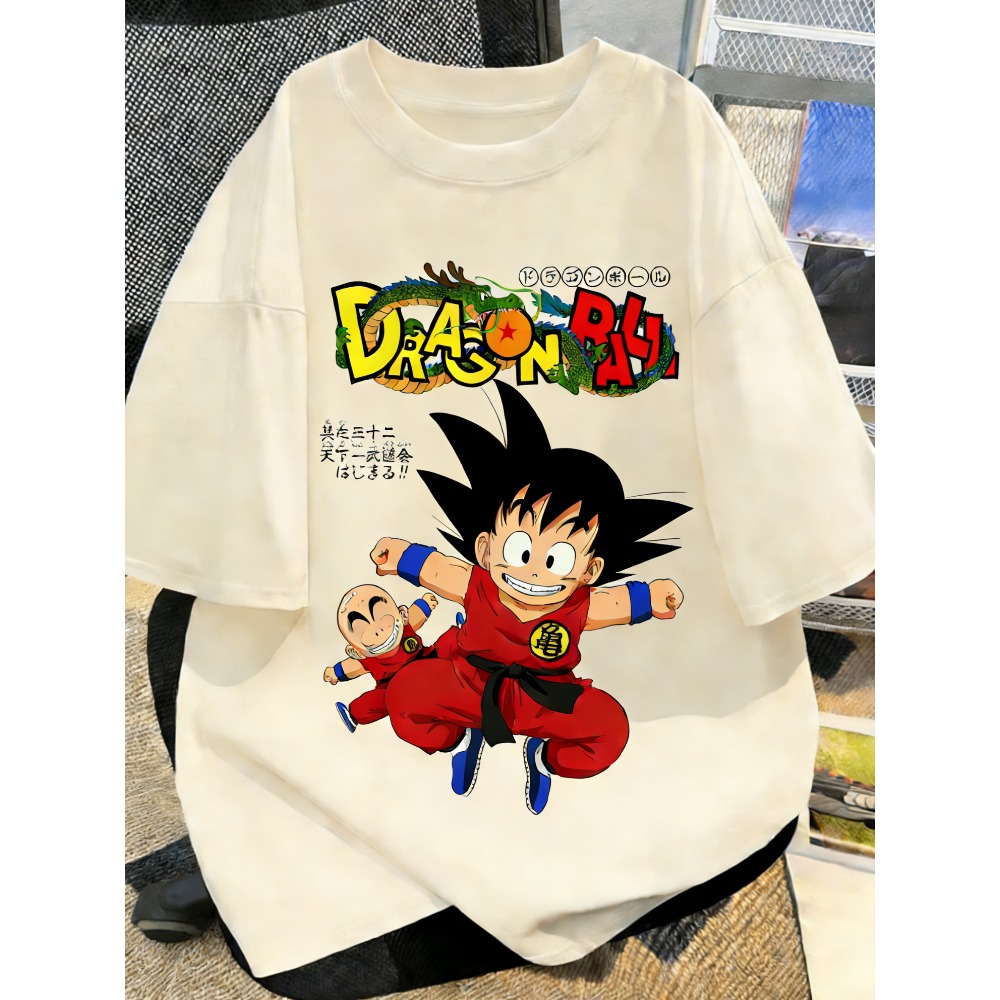 Summer Clothing Styles Men - Plus Size Dragon Ball Anime Print