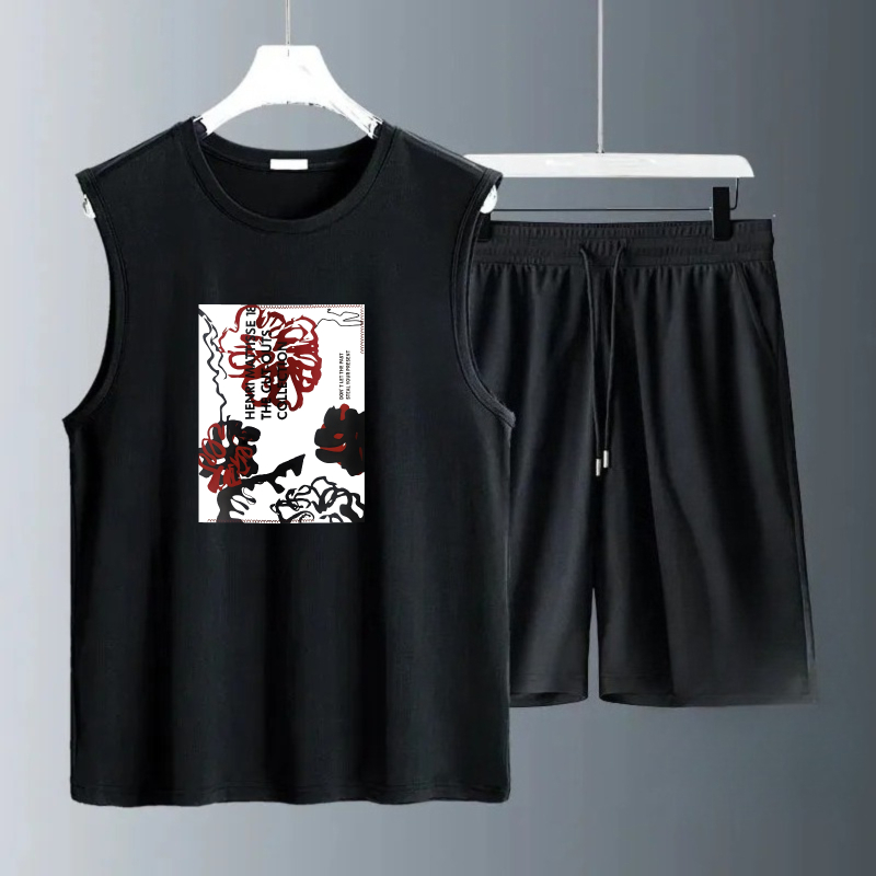 Summer Clothing Sets - Herensets tanktops 2026 zomer snel drogende
