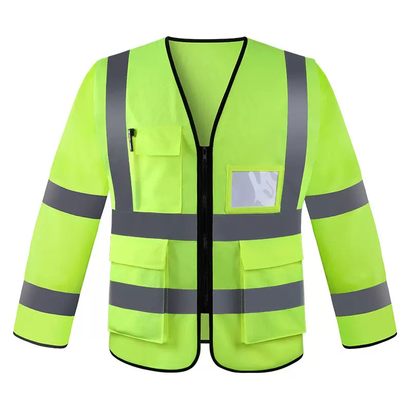 Summer Hi Vis Clothing - Reflecterende kleding Veiligheidskleding met lange mouwen