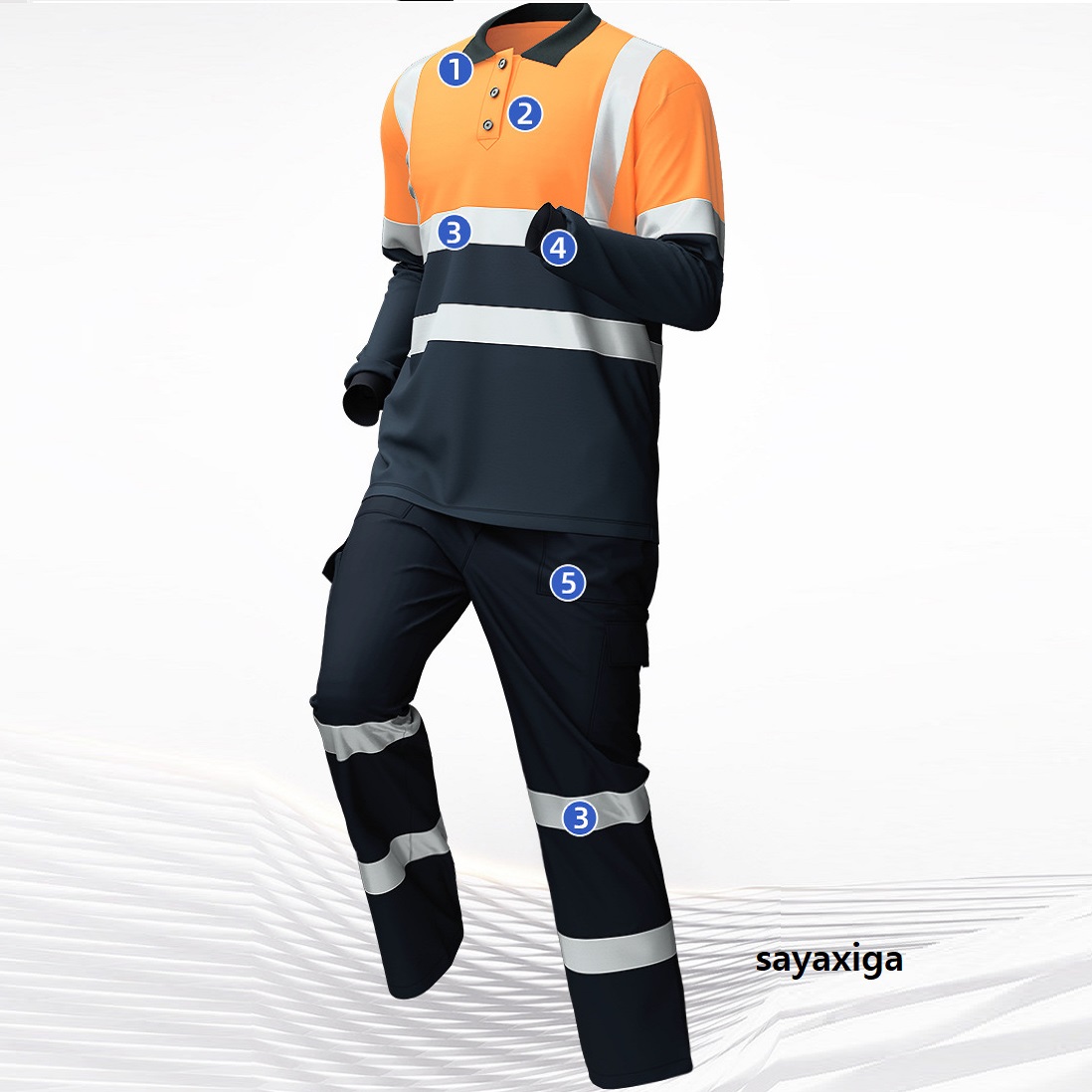 Summer Hi Vis Clothing - Hi Vis Veiligheid Werkkleding Snel Droog