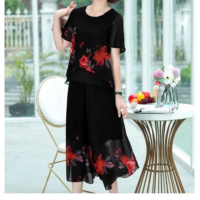 Elegante Mode Bloemenprint Kan - Summer Clothing For 60 Year Old Woman recensie en prijs
