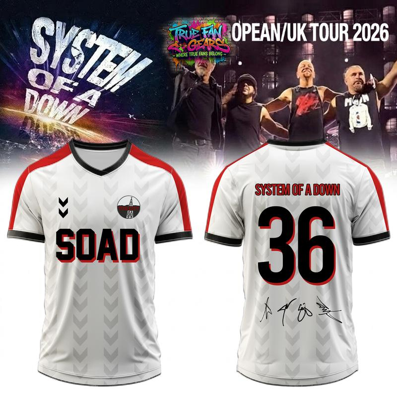 System of A Down EU en UK 2026 - Summer Clothing Uk recensie en prijs