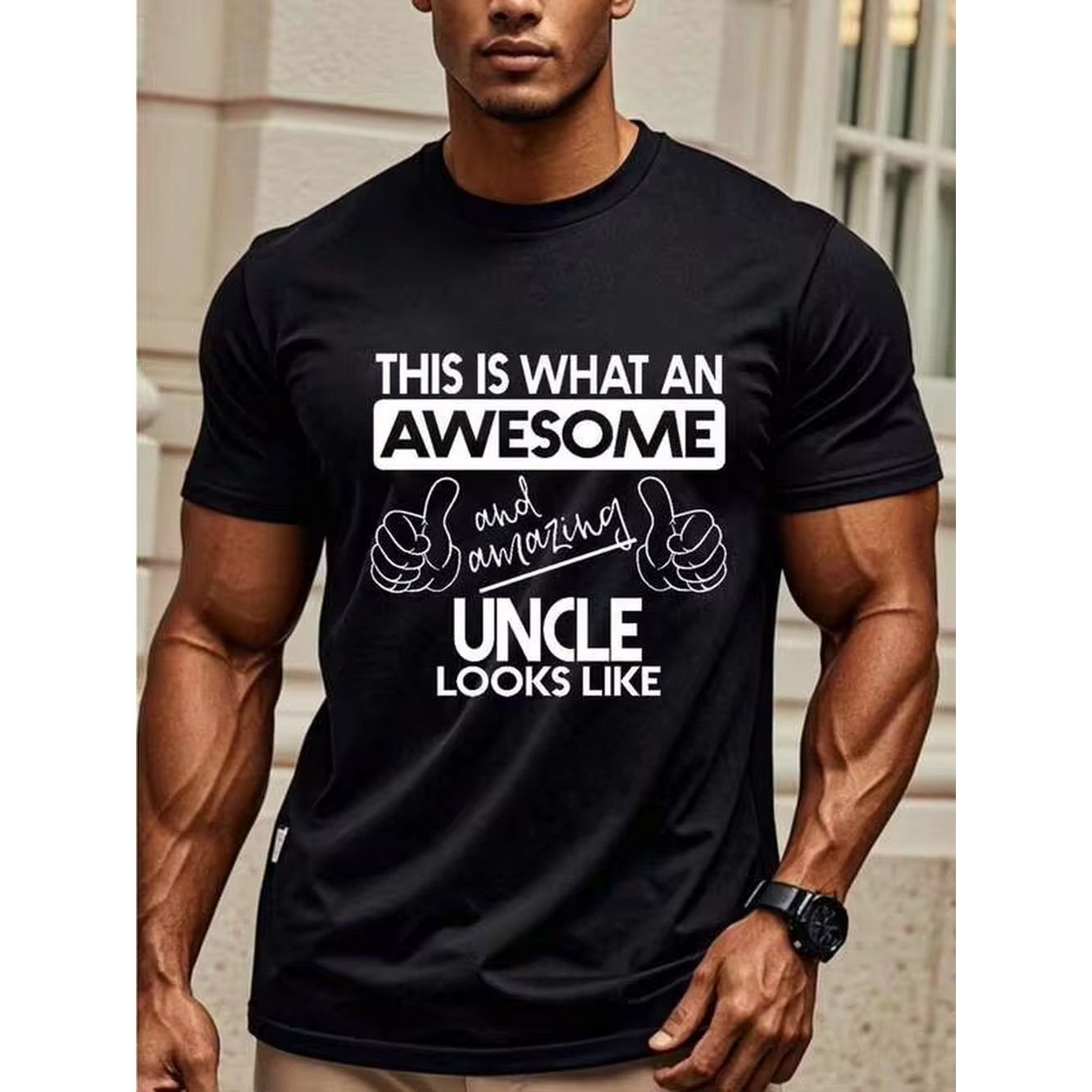 Awesome Uncle Graphic Tee DIT  - Summer Clothing Outfit Ideas recensie en prijs
