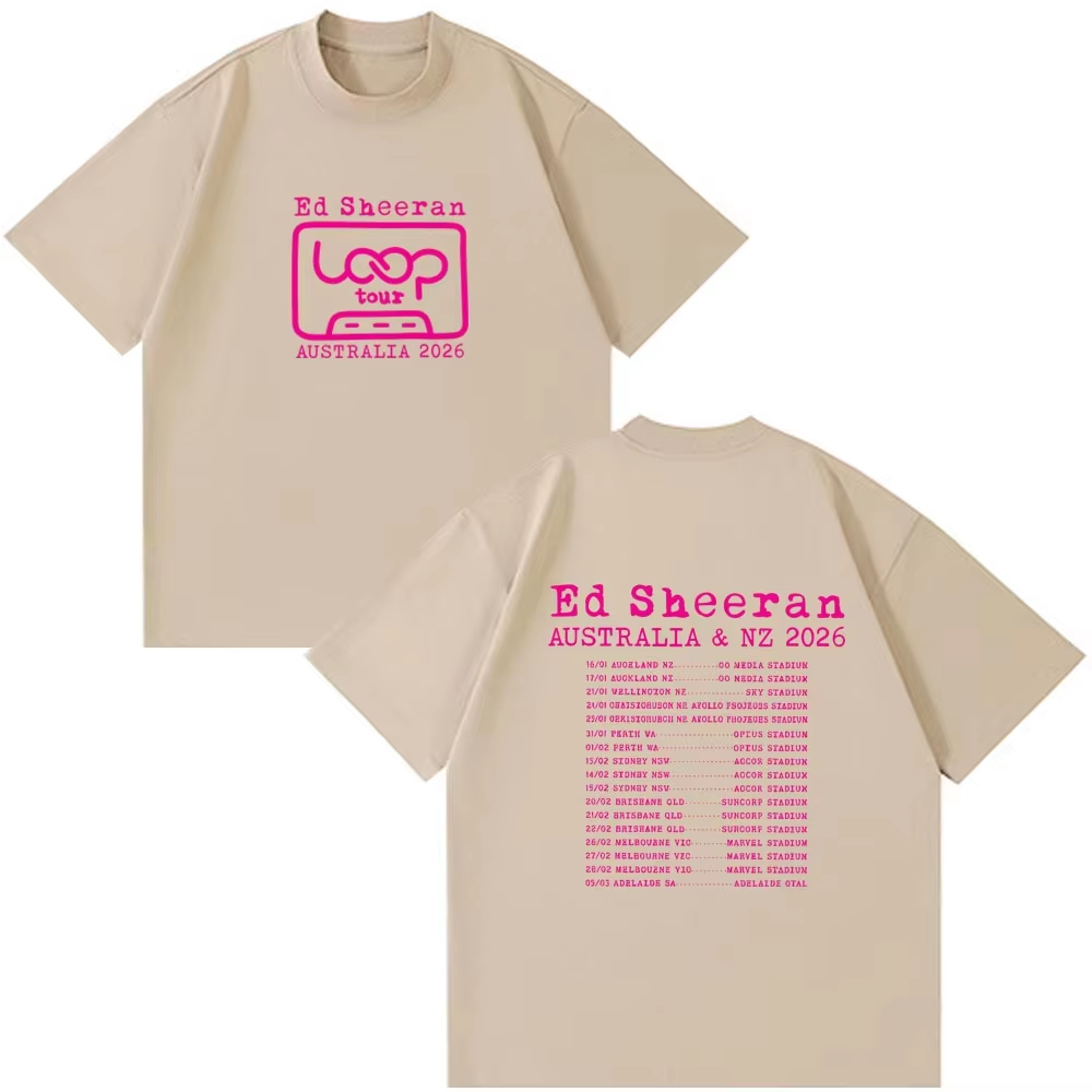Ed Sheeran Loop Tour Australië - Summer Clothing Australia recensie en prijs