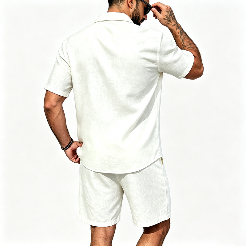 Heren linnen tweedelige outfit - Summer Clothing Essentials recensie en prijs