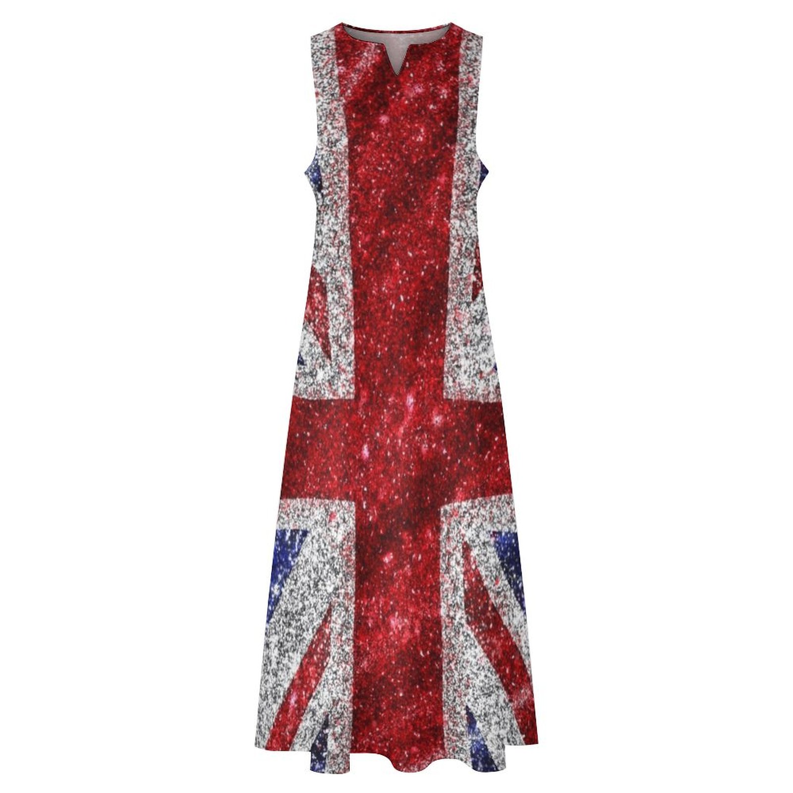 Faux Glitter Union Jack Vlag U - Womens Summer Clothing Uk recensie en prijs