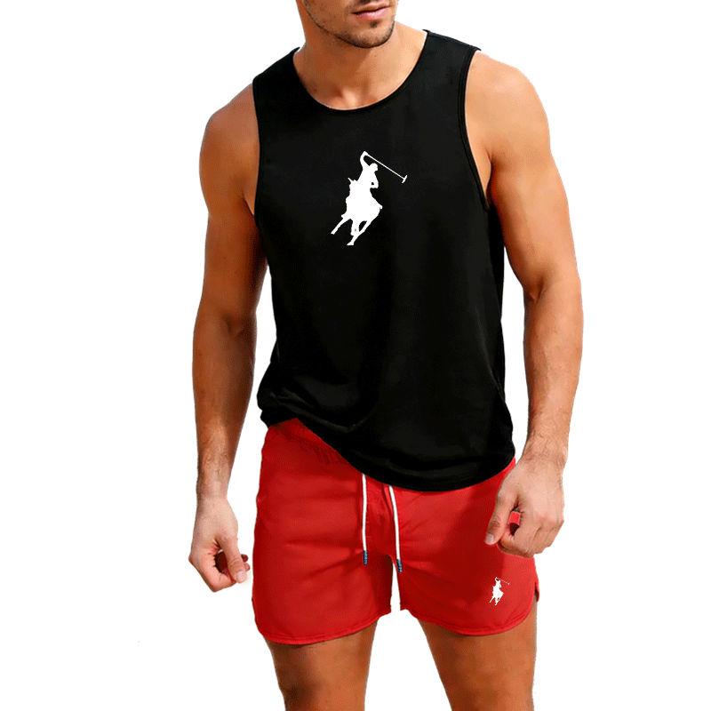 Europese Heren Zomer Vest en S - Summer Clothing Sets recensie en prijs