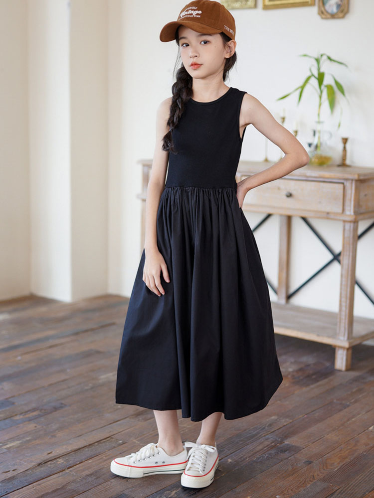 Maxi lange jurk voor kleine me - Summer Clothing Teen Girls recensie en prijs