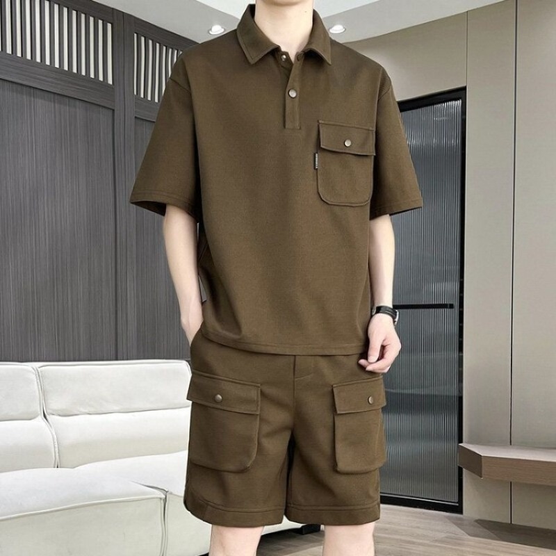 Herens zomerset met korte mouw - Summer Clothing Sets recensie en prijs