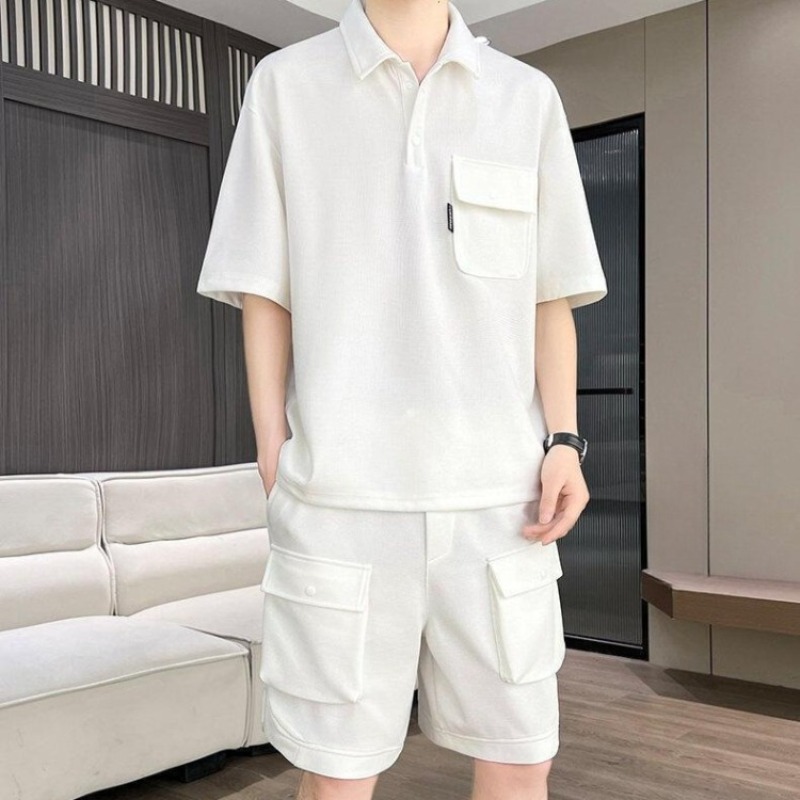 Herens zomerset met korte mouw - Summer Clothing Sets recensie en prijs
