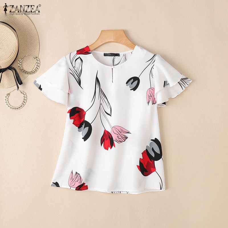 ZANZEA Vrouw Zomer Bloemenprin - Summer Clothing Layering recensie en prijs