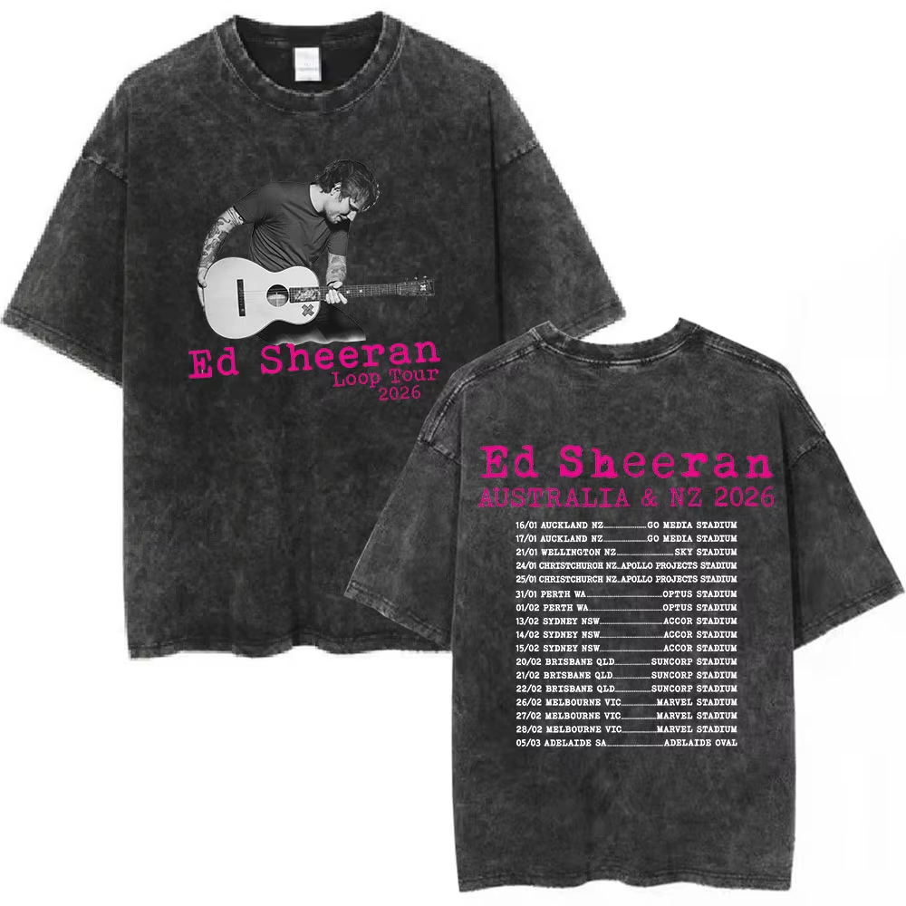 Ed Sheeran Loop Tour Australië - Summer Clothing Australia recensie en prijs