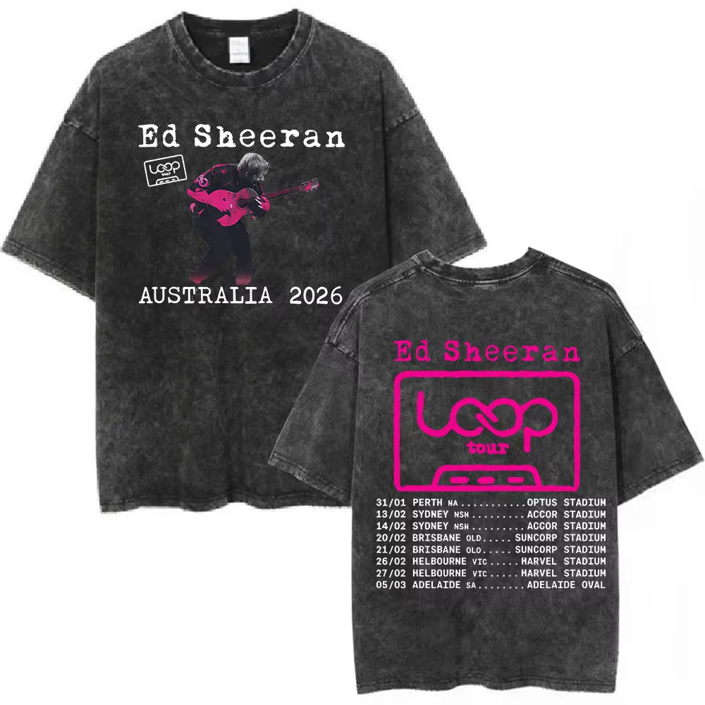 Ed Sheeran Loop Tour Australië - Summer Clothing Australia recensie en prijs