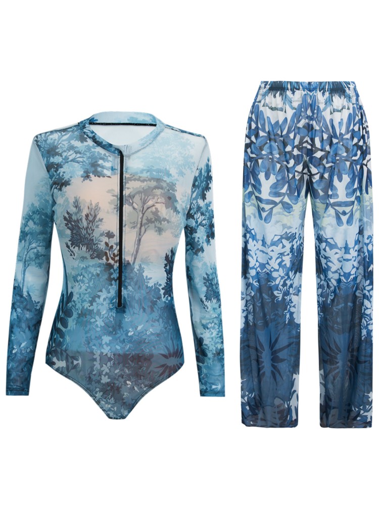 2-delige sets mesh badmode en  - Swim Cover Up Mesh recensie en prijs