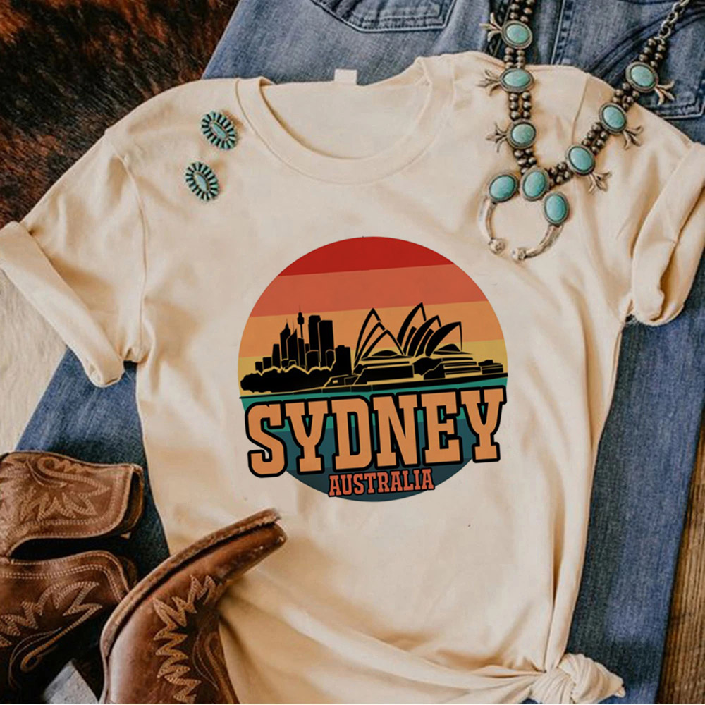 Australië Tshirt Vrouwen Anime - Summer Clothing Australia recensie en prijs