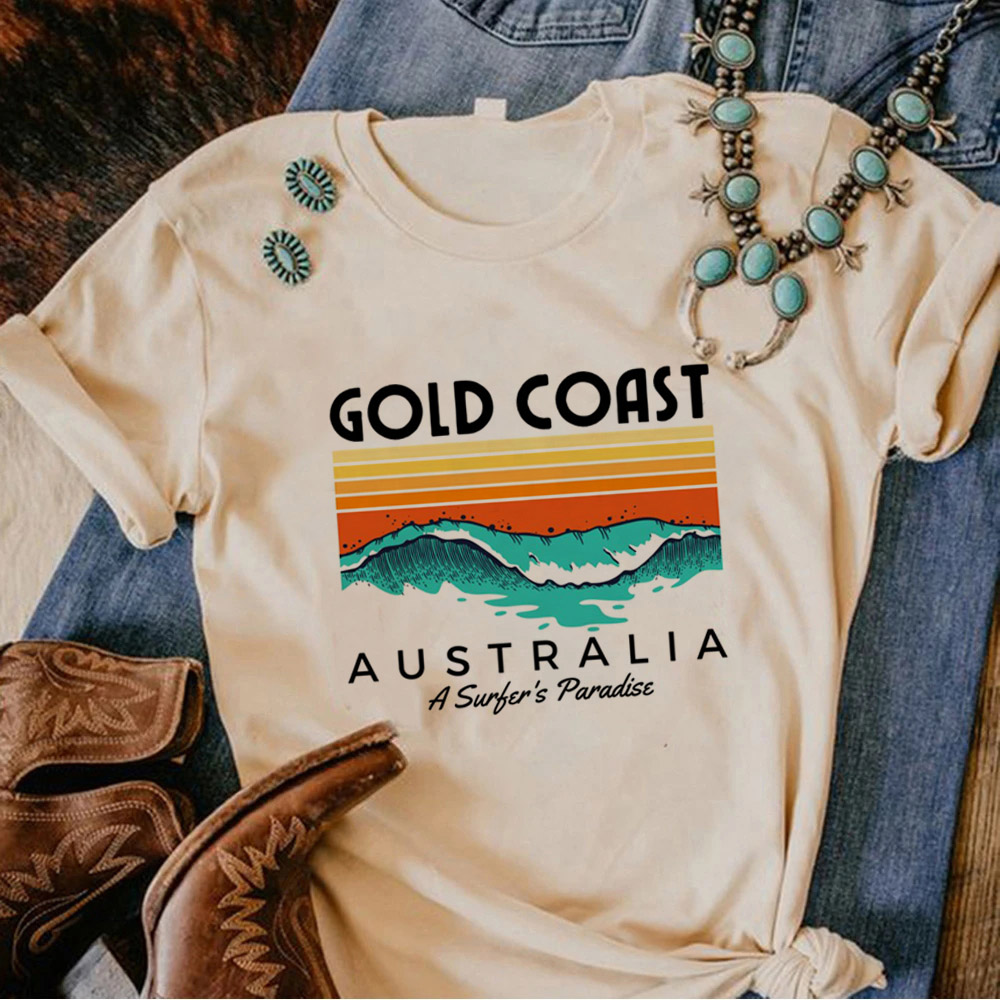 Australië Tshirt Vrouwen Anime - Summer Clothing Australia recensie en prijs