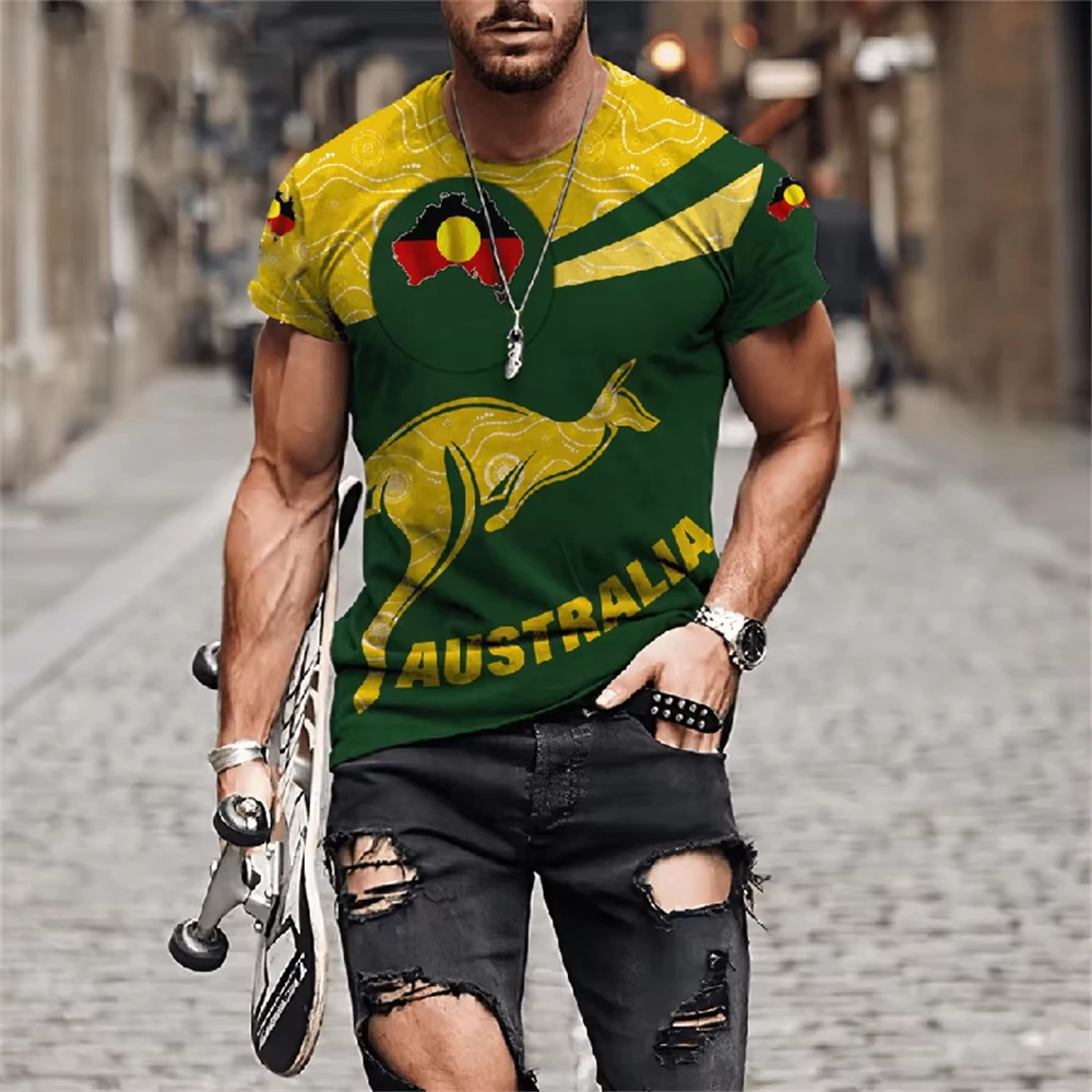 Heren T-shirts Australië Grafi - Summer Clothing Australia recensie en prijs