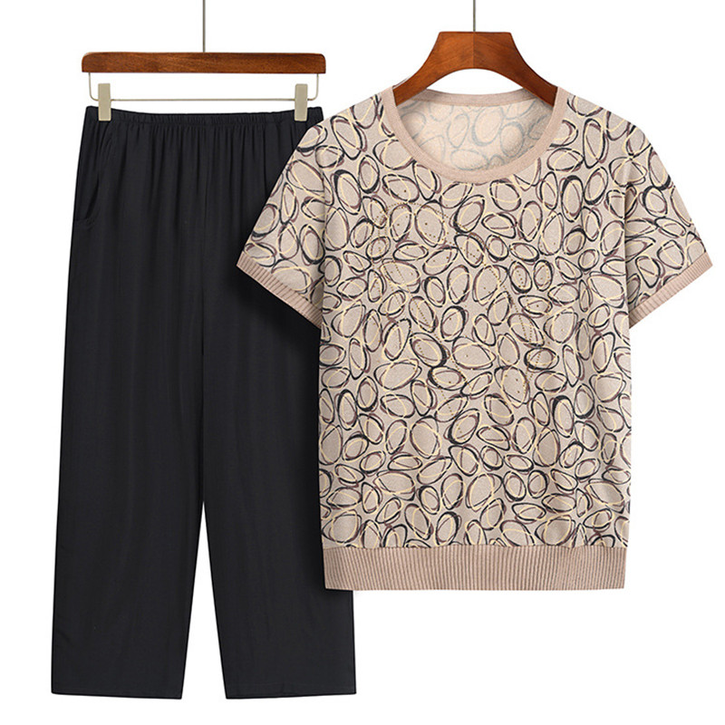 Casual Zomer Oma Tweedelig Pak - Summer Clothing For 60 Year Old Woman recensie en prijs