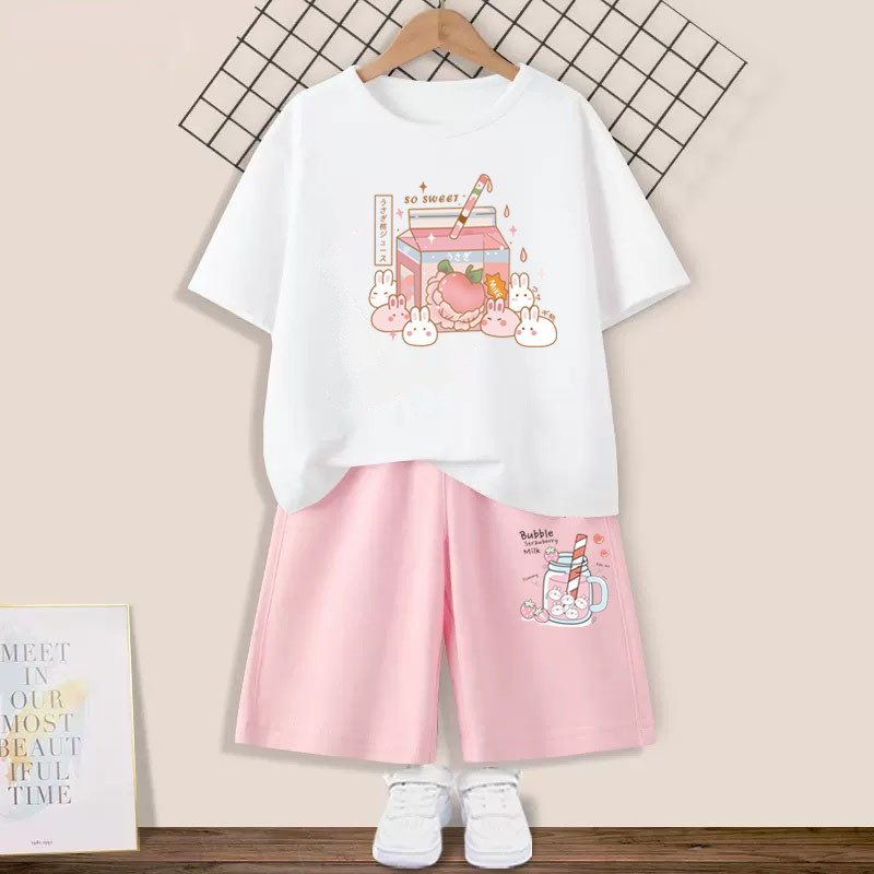 Zomer Kinderen Meisjes 2 Stuks - Summer Clothing Teen Girls recensie en prijs