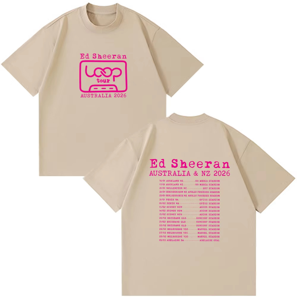 Ed Sheeran Loop Tour Australië - Summer Clothing Australia recensie en prijs