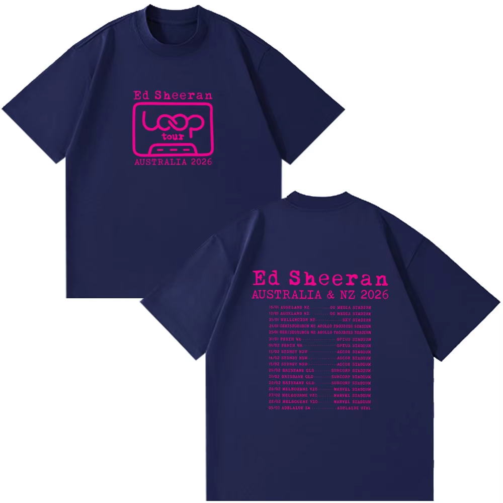 Ed Sheeran Loop Tour Australië - Summer Clothing Australia recensie en prijs