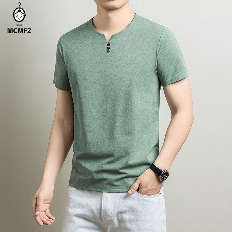 Basic Henley T-shirt voor here - Summer Clothing Essentials recensie en prijs
