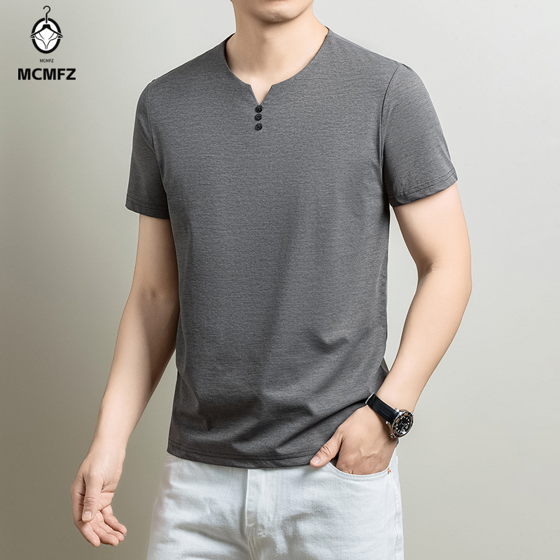 Basic Henley T-shirt voor here - Summer Clothing Essentials recensie en prijs