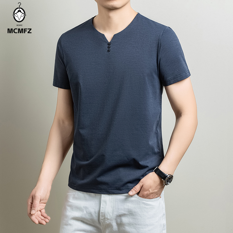 Basic Henley T-shirt voor here - Summer Clothing Essentials recensie en prijs