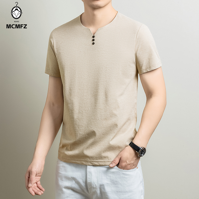 Basic Henley T-shirt voor here - Summer Clothing Essentials recensie en prijs