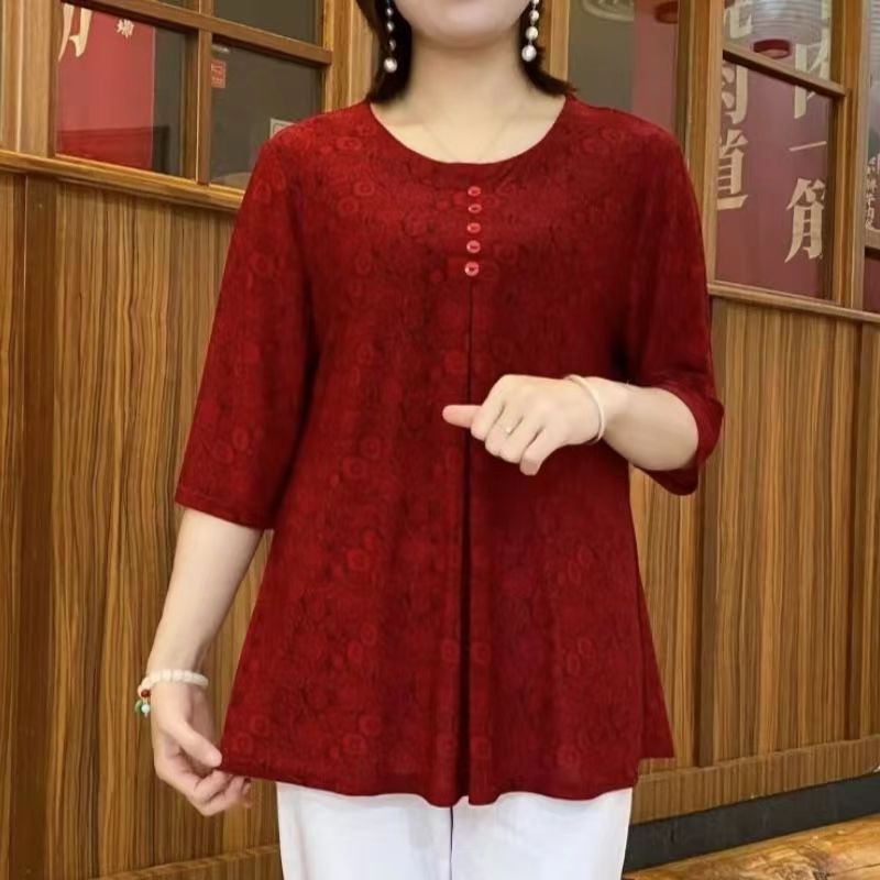 Vintage Bedrukt T-Shirt Casual - Summer Clothing For 60 Year Old Woman recensie en prijs