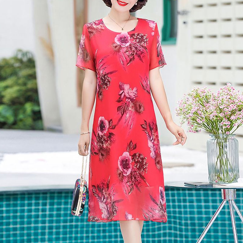 Mode Onregelmatige Midi Jurk V - Summer Clothing For 60 Year Old Woman recensie en prijs