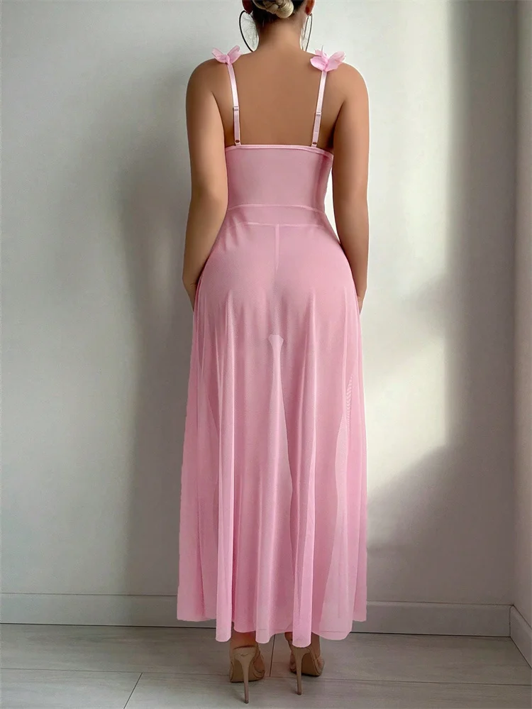 Roze bloemen sexy nachtkleding - Summer Holiday Clothing Women recensie en prijs