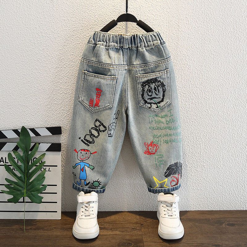Baby Boy Jeans Voor Kinderen K - Summer Clothing Drawing For Kids recensie en prijs