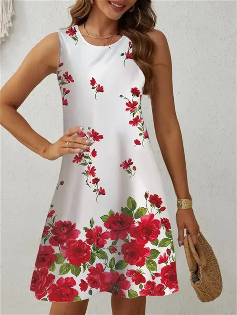 Casual gele bloemenjurk Dames  - Soft Summer Yellow Clothing recensie en prijs