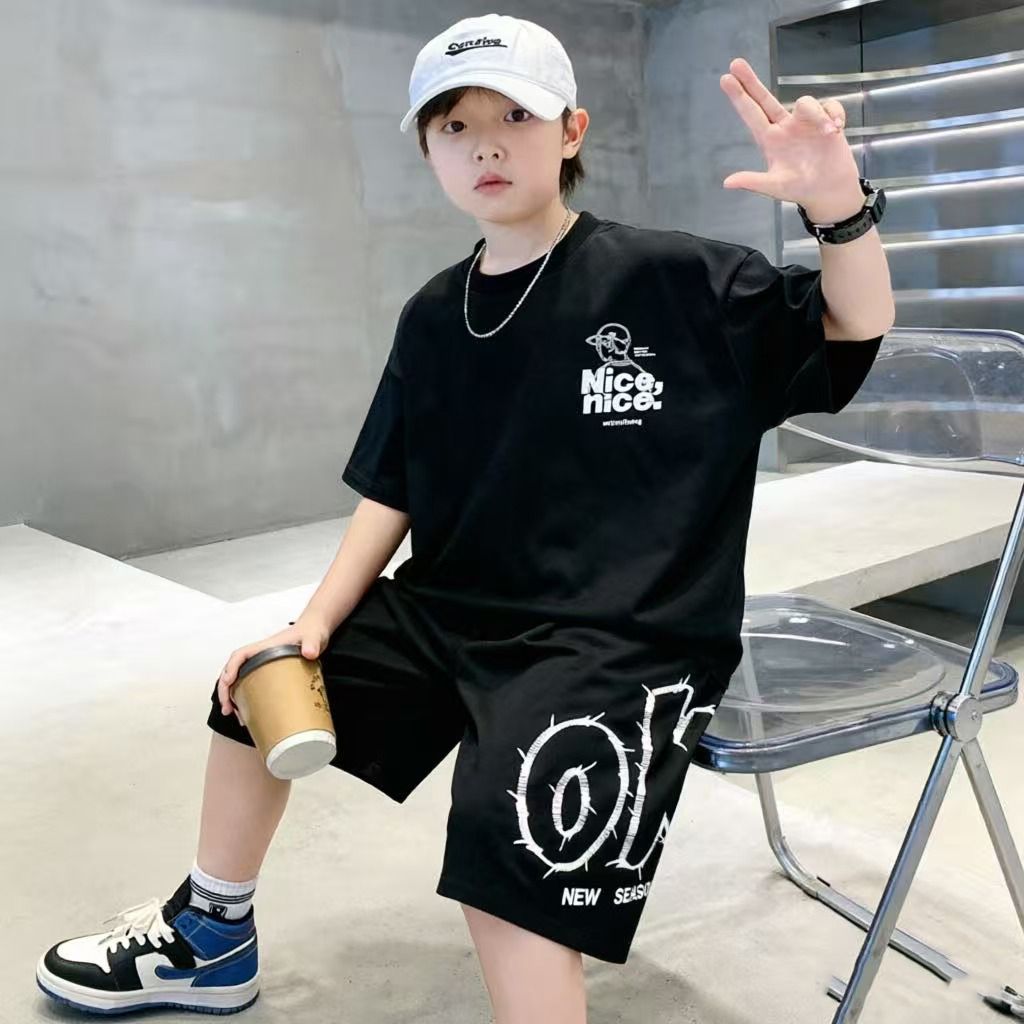 Katoenen zomer hiphop jongensk - Summer Clothing Drawing For Kids recensie en prijs