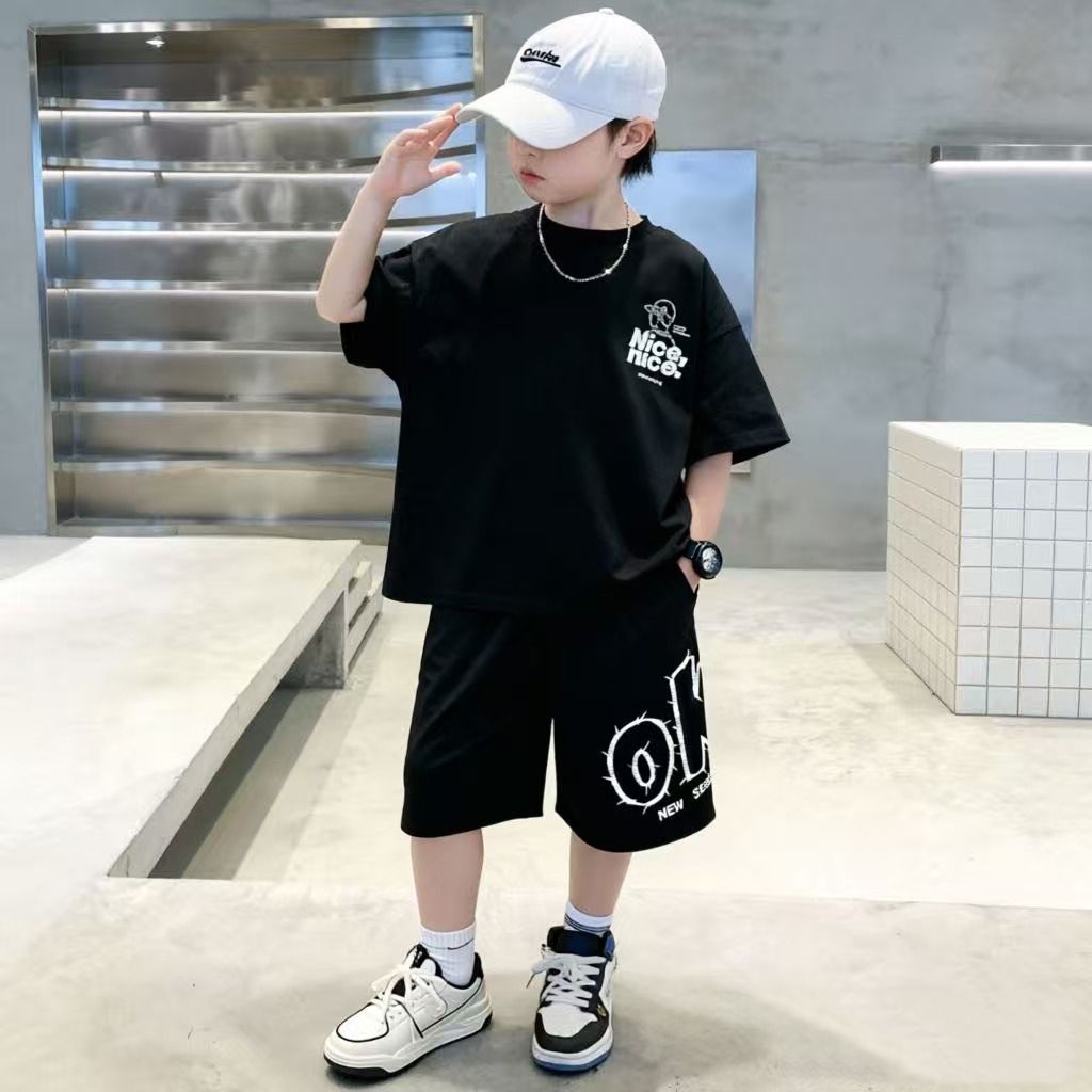 Katoenen zomer hiphop jongensk - Summer Clothing Drawing For Kids recensie en prijs