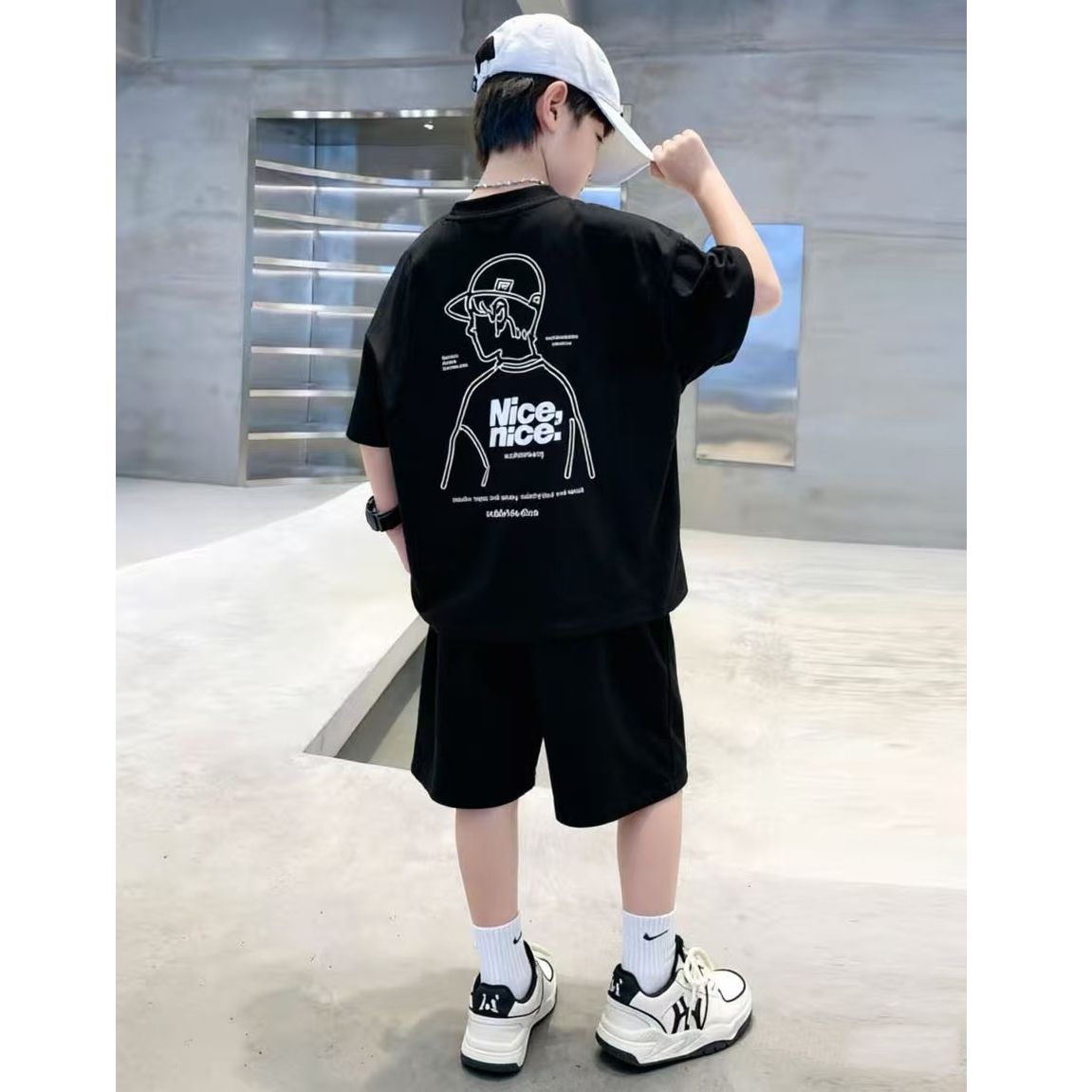 Katoenen zomer hiphop jongensk - Summer Clothing Drawing For Kids recensie en prijs