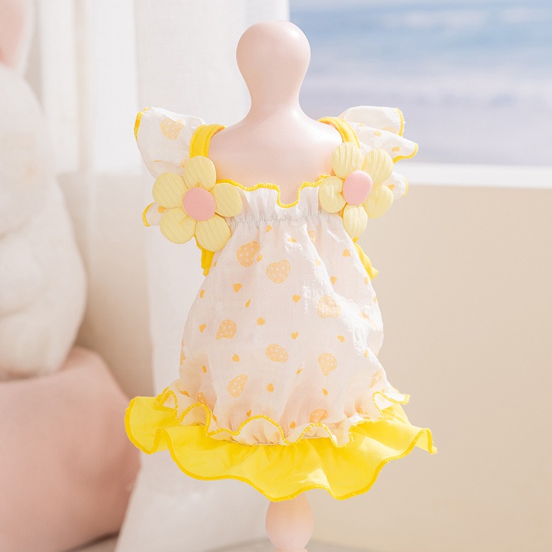 Gele Liefdeshondenkleding Zome - Soft Summer Yellow Clothing recensie en prijs
