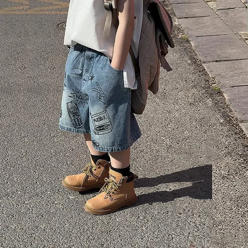 Jongens Zomer Dunne Losse Deni - Summer Clothing Drawing For Kids recensie en prijs